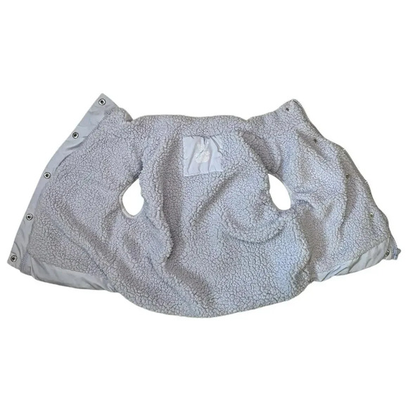 Little Bipsy Ice Gray Sherpa Lined puffer vest Outerwear Toddler 18 to 24 months - Picture 5 of 7